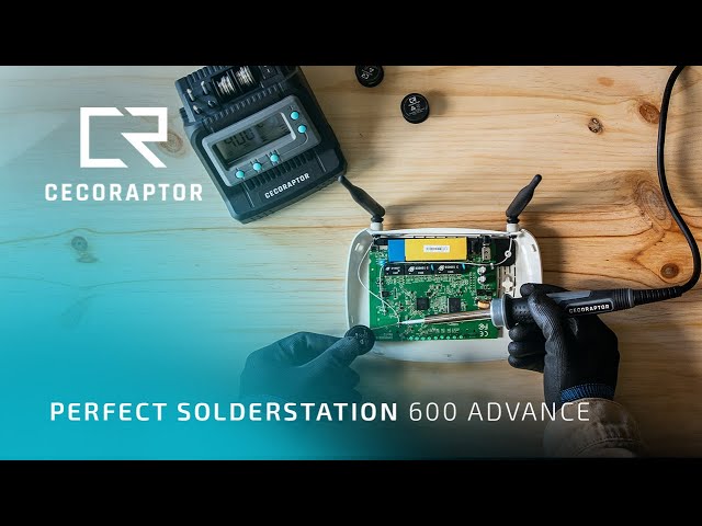 CecoRaptor Perfect SolderStation 600 Advance Station de soudage Cecotec