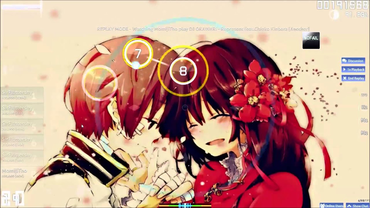 Osu | Most Difficult Section 100% W/ Mouse | 60fps - YouTube