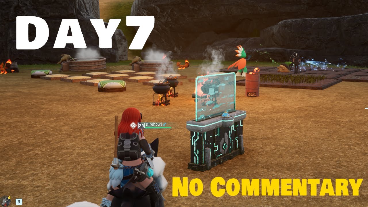 Catching the Alpha Wolf Boss & Exploring New Lands – Palworld Day 7