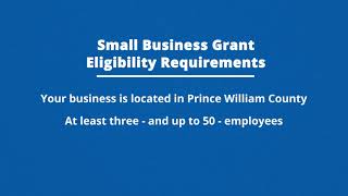 Economic Development Small Business Grant Program
