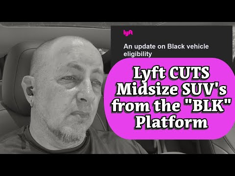 Lyft Cuts Midsize SUV's from \