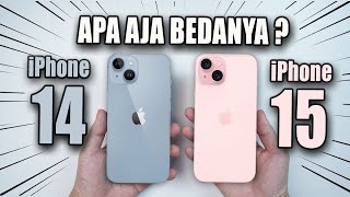 5 Perbedaan🔥 iPhone 15 vs iPhone 14‼️Fitur dan Harga Indonesia😱