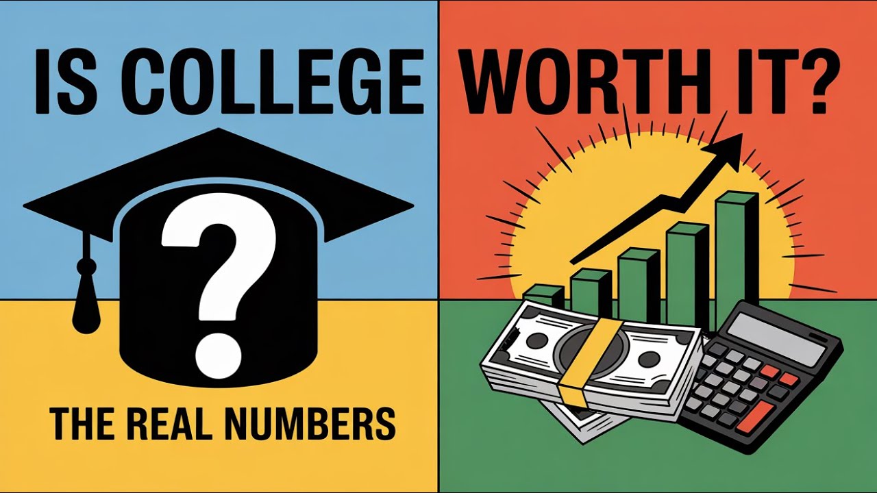 Is College Worth It? The Real Numbers - YouTube