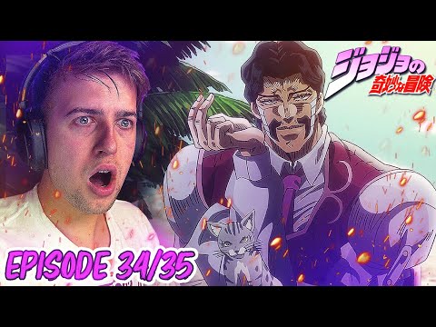 D'ARBY THE GAMBLER!! JoJo's Bizarre Adventure Episode 34, 35 REACTION + REVIEW (STARDUST CRUSADERS)