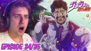 D'ARBY THE GAMBLER!! JoJo's Bizarre Adventure Episode 34, 35 REACTION + REVIEW (STARDUST CRUSADERS)