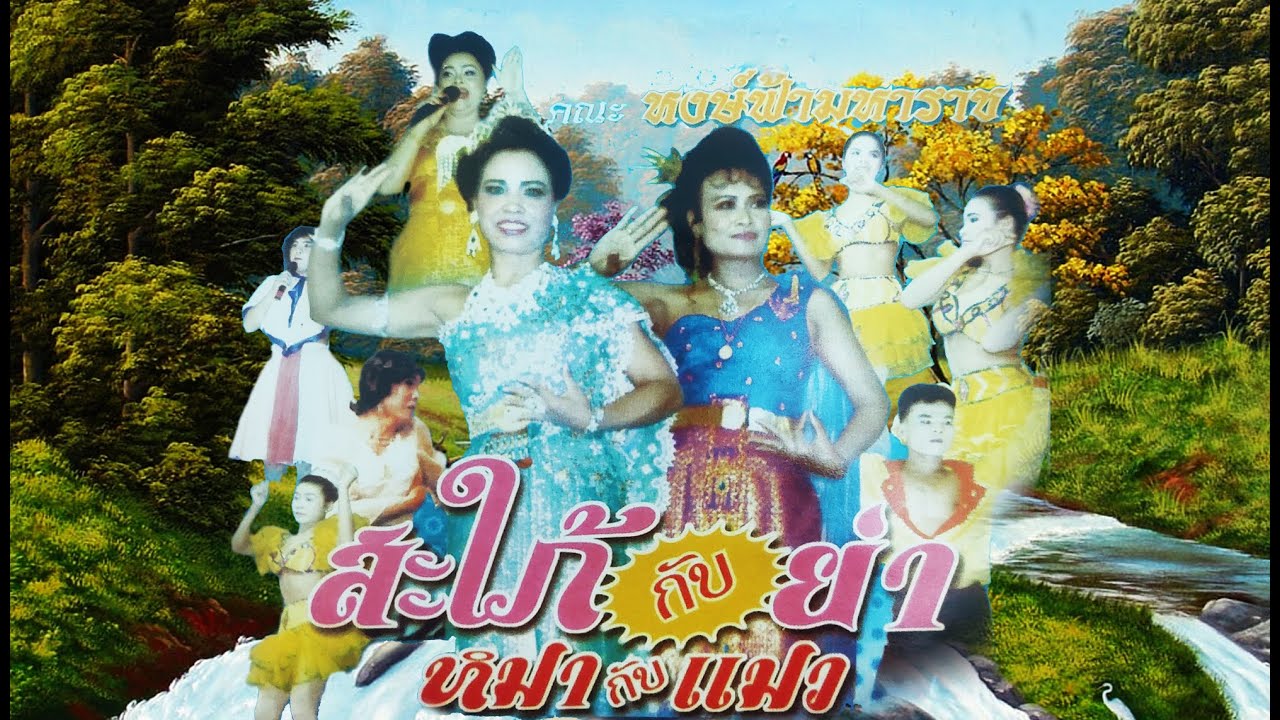 ลำเรื่องต่อกลอนทำนองอุบล เรื่อง สะใภ้กับย่าหมากับแมว คณะหงส์ฟ้ามหาราช