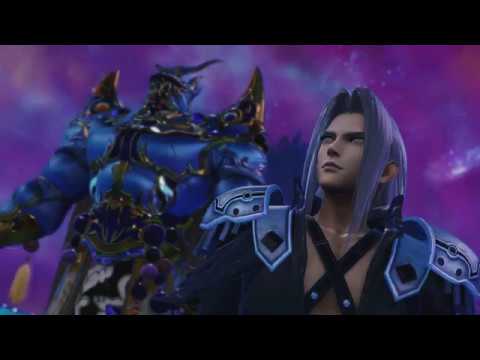 Dissidia Final Fantasy NT Story Mode: Bartz And Cloud Vs Exdeath And Sephiroth Full Fight