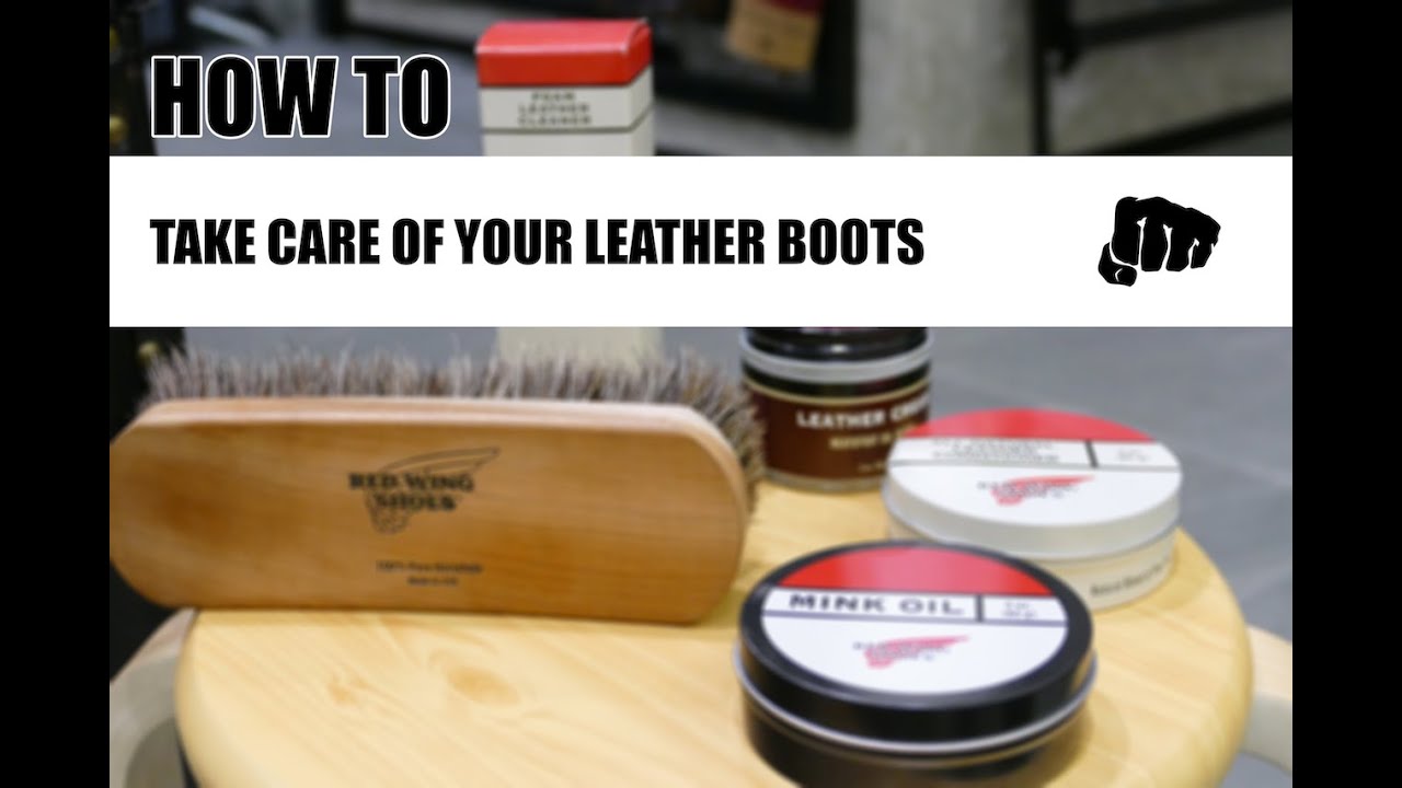 Conditioning The Red Wing 4572 with Leather Cream 