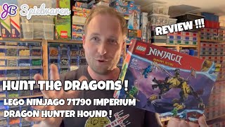 Review! Dragon hunt with the new 71790 LEGO Ninjago Imperium Hound!