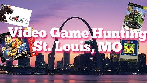 Video Game Hunting St. Louis, MO: Game Store Marathon