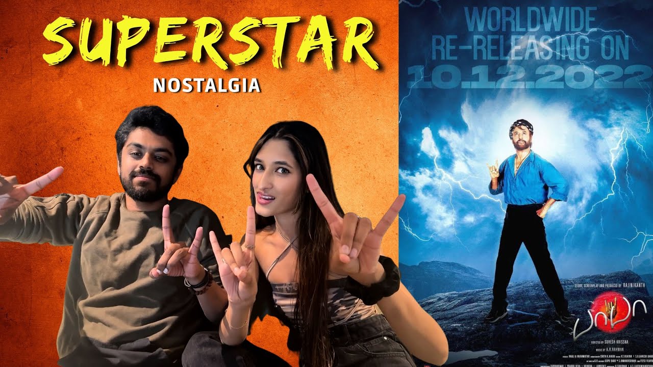 Superstar Rajinikanth's Baba Movie Trailer Reaction | AR Rahman | Tamil Movie | VM Reacts Epi 19