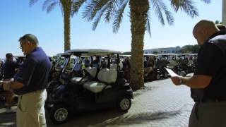 Still life: Industry golfers take on the mannequin challenge at the Dubai Duty Free Golf World Cup