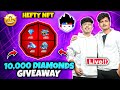 Free Fire Live 20,0000 Diamonds 💎 Giveaway introduction to P2E Games | Hefty Games NFT | Free Fire