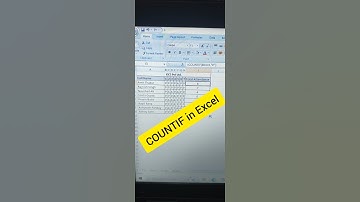 COUNTIF Formula in Excel #shorts #shortvideo #excel #learnexcel