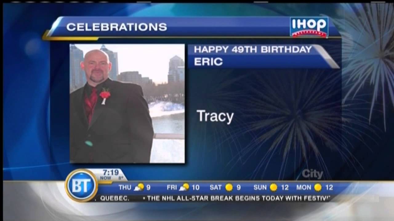 Happy Birthday Eric - January 22nd