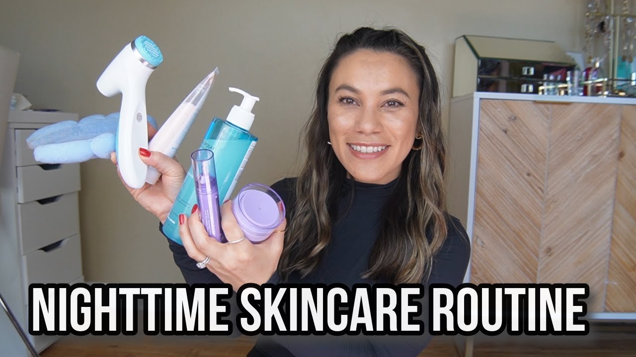 Nighttime Skincare Routine - YouTube