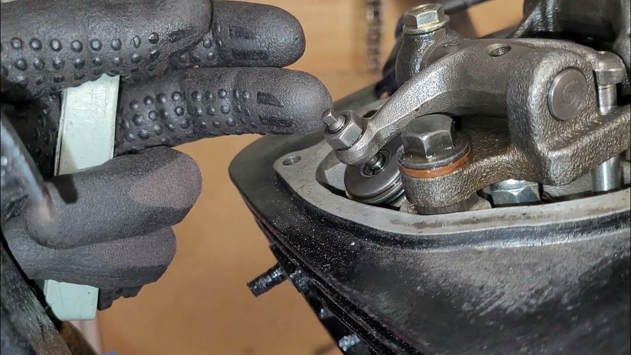 How to Pushrod Engine Valve Adjustment (125cc tappets). YouTube