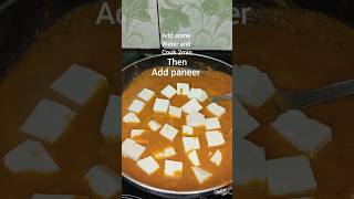 Butter Paneer Masala recipe viral share cooking paneer buttermasala ytshort