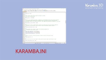 Karamba3D Tidbits #16 - Karamba.ini File