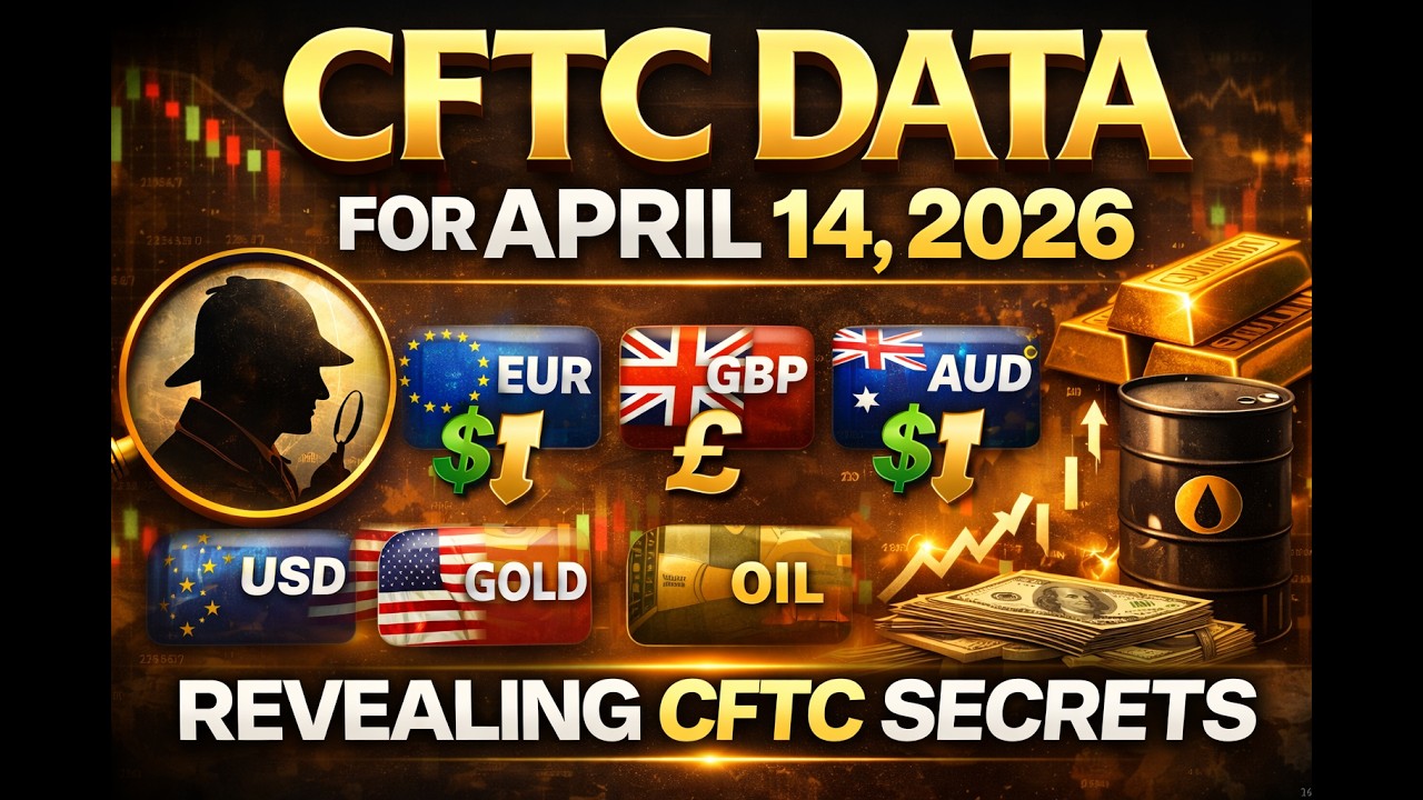 🚨📊 CFTC DATA BREAKDOWN - MARKET BIASES REVEALED (GOLD, OIL & FOREX) 📊🚨