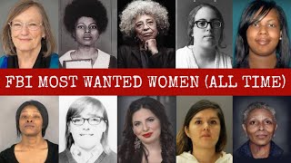 EVERY WOMAN ON FBI MOST WANTED LIST Since The Beginning | Full List & Their Shocking details