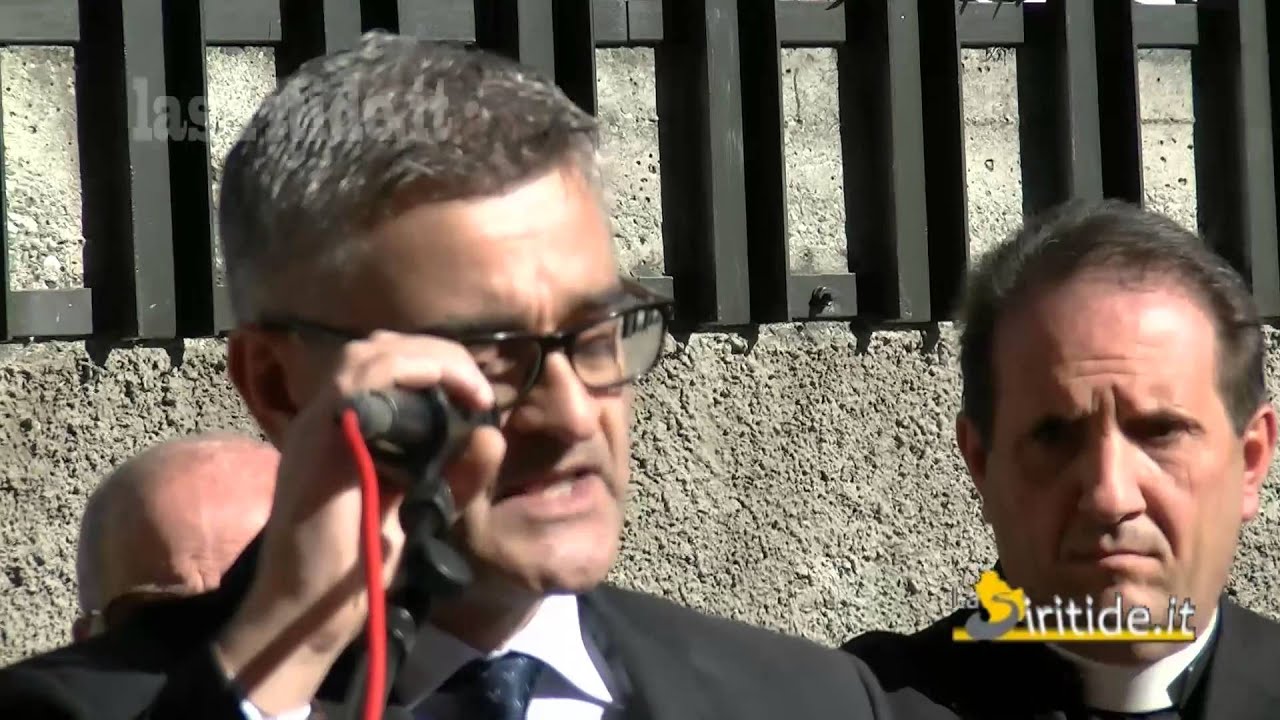 Intitolazione caserma dei carabinieri a Senise 2015