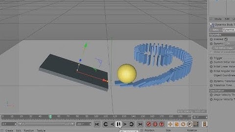 [훈석쌤 다이내믹] 클로너와 다이내믹 도미노 모션-나선형(Cloner & Dynamic Domino Motion)