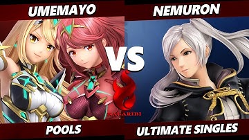 Kagaribi 14 - Umemayo (Pyra Mythra) Vs. Nemuron (Robin) Smash Ultimate - SSBU