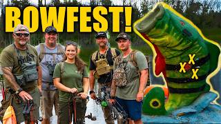 CRAZY 3D ARCHERY COURSE! - Who Wins the Bowfest Shoot??