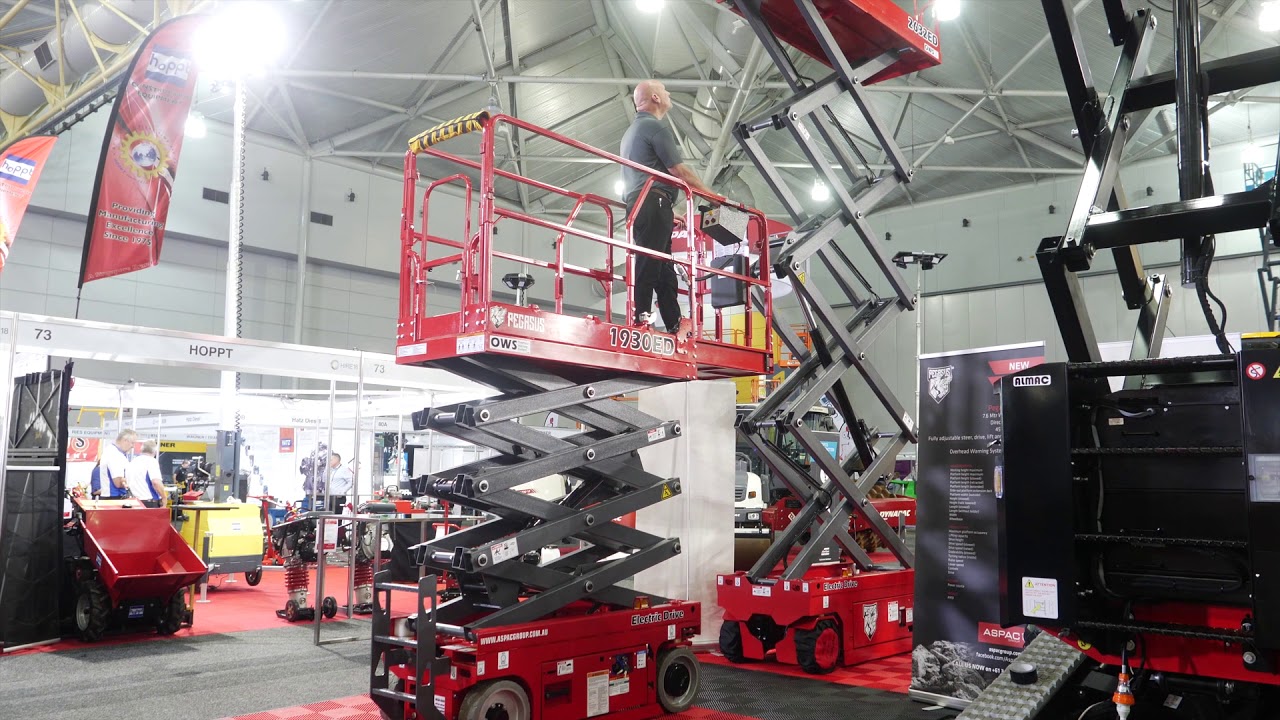 The Pegasus 1930 ED Electric Slab Scissor Lift