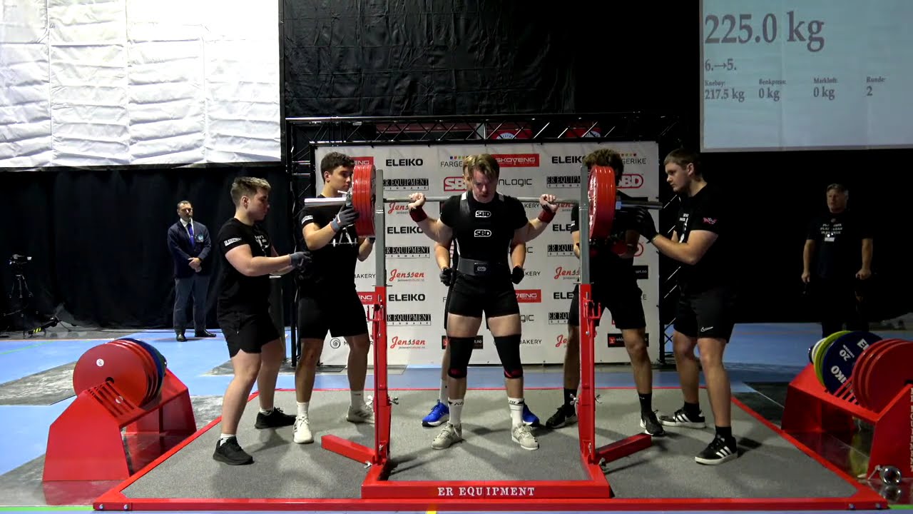 NM Styrkeløft utstyrsfritt 2025 - Herrer -93kg