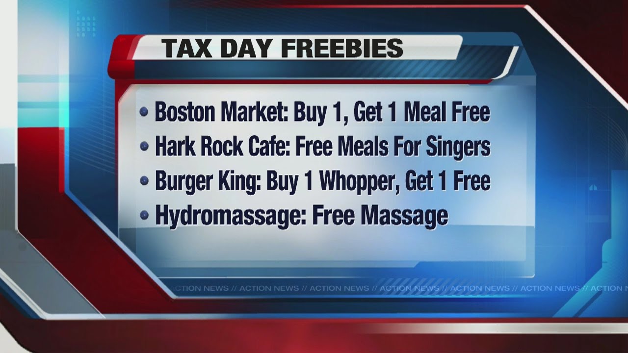 2015 Tax Day freebies in Las Vegas YouTube