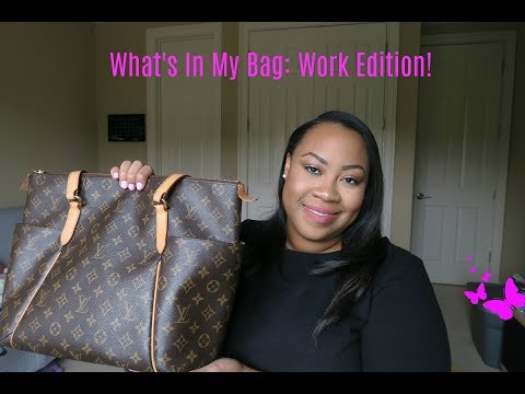 LOUIS VUITTON TOTALLY MM MONOGRAM REVIEW and WHATS IN MY BAG 