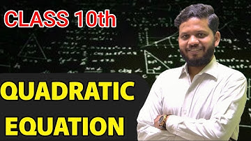 CLASS 10TH | math | Quadratic Equation | ICSE BOARD | ONE SHOT | PYQ |  MY CLASSESS | BY BHASKAR SIR