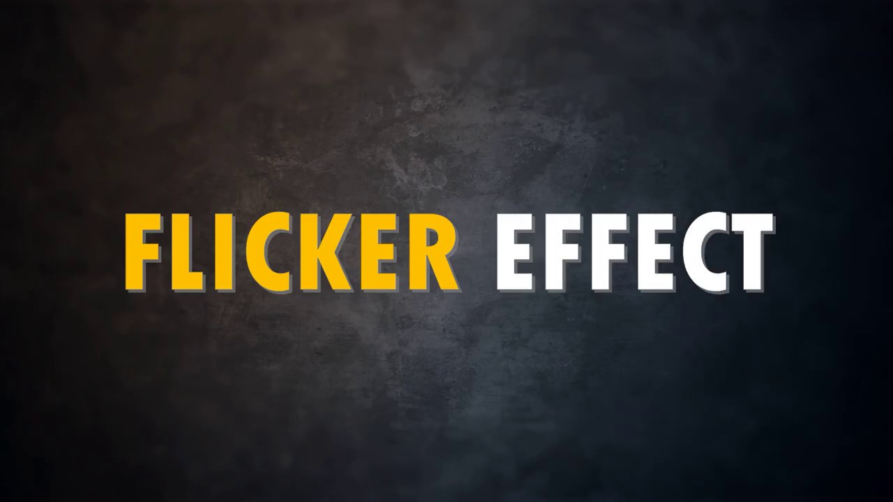 Flicker effect with movavi 2020 plus 20.3