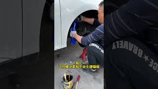 🚗 ABM Shock Absorber Upgrade 🔧 | Car Suspension Installation | Smooth&amp;SafeDrive | AutoRepair #short
