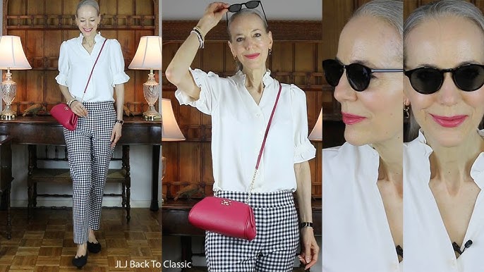 Video) Classic Fashion Over 40/50: Navy and White Stripe Sweater Set, Coral  Shorts, Top-Siders, and a Vintage Louis Vuitton Speedy 30 – JLJ Back To  Classic/