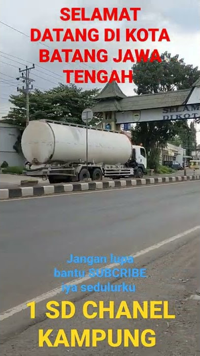 JALUR PANTURA DI KOTA BATANG JAWA TENGAH