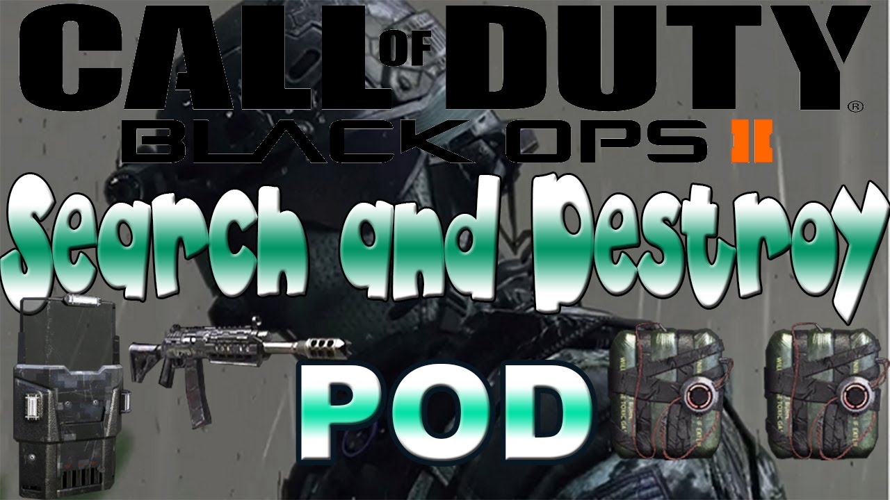 COD Black Ops 2 Search and Destroy on POD - YouTube