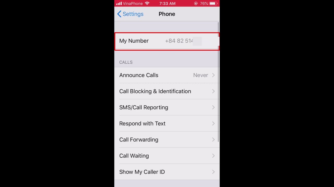 How to find your phone NUMBER on iPhone #smartphone
