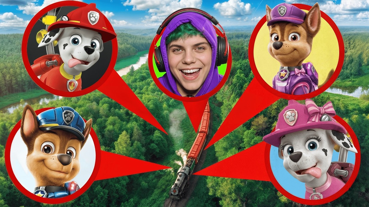 Я НАШЕЛ ЖЕНСКИЙ ЩЕНЯЧИЙ ПАТРУЛЬ с ДРОНОМ в РЕАЛЬНОЙ ЖИЗНИ!!