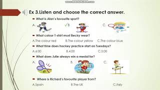 Grade 5. Module 8. Lesson 7. Favourite Sport activities