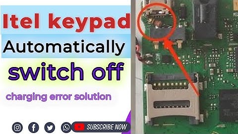 itel it2163s automatic switch off problem| itel all keypad charging and automatic of