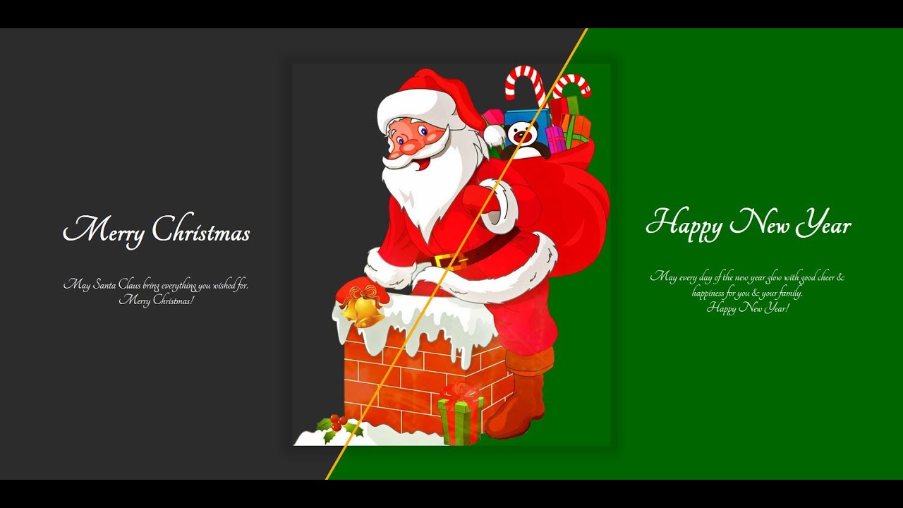 Split Screen Background Animation | HTML & CSS and JavaScript - YouTube