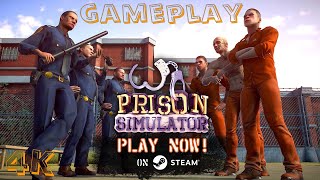 Prison Simulator Gameplay 4K PC No Commentary