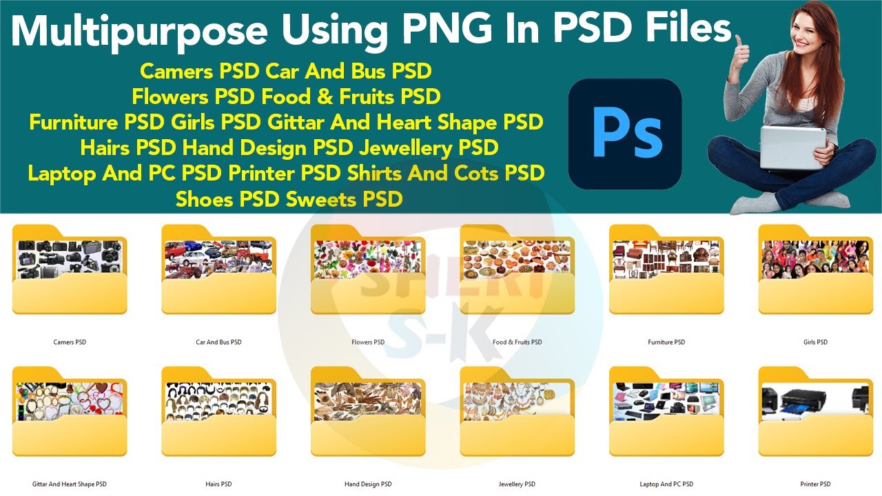 10000+ PNG-файлов All-in-One в PSD Mega Bundle Загрузите Sheri Sk PNG Mega Bundle