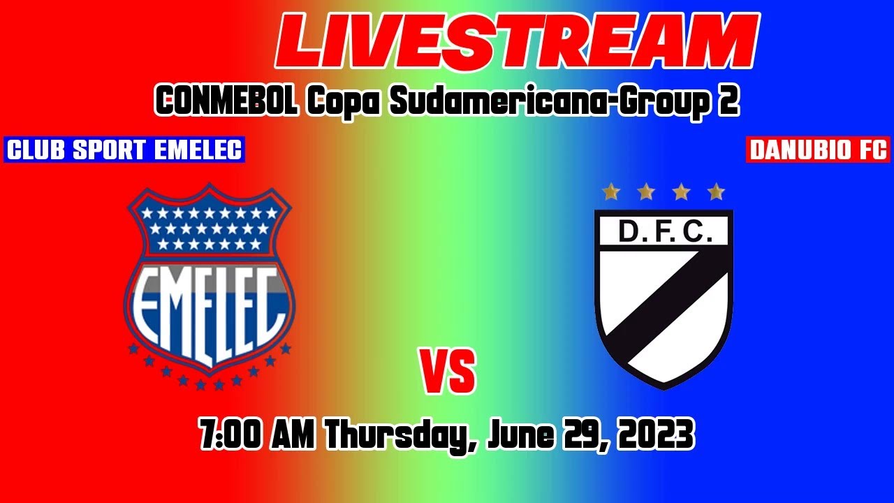 Club Sport Emelec Vs Danubio FC Live Score CONMEBOL Copa Sudamericana club-sport-emelec-vs-danubio-fc-live-score-conmebol-copa-sudamericana
