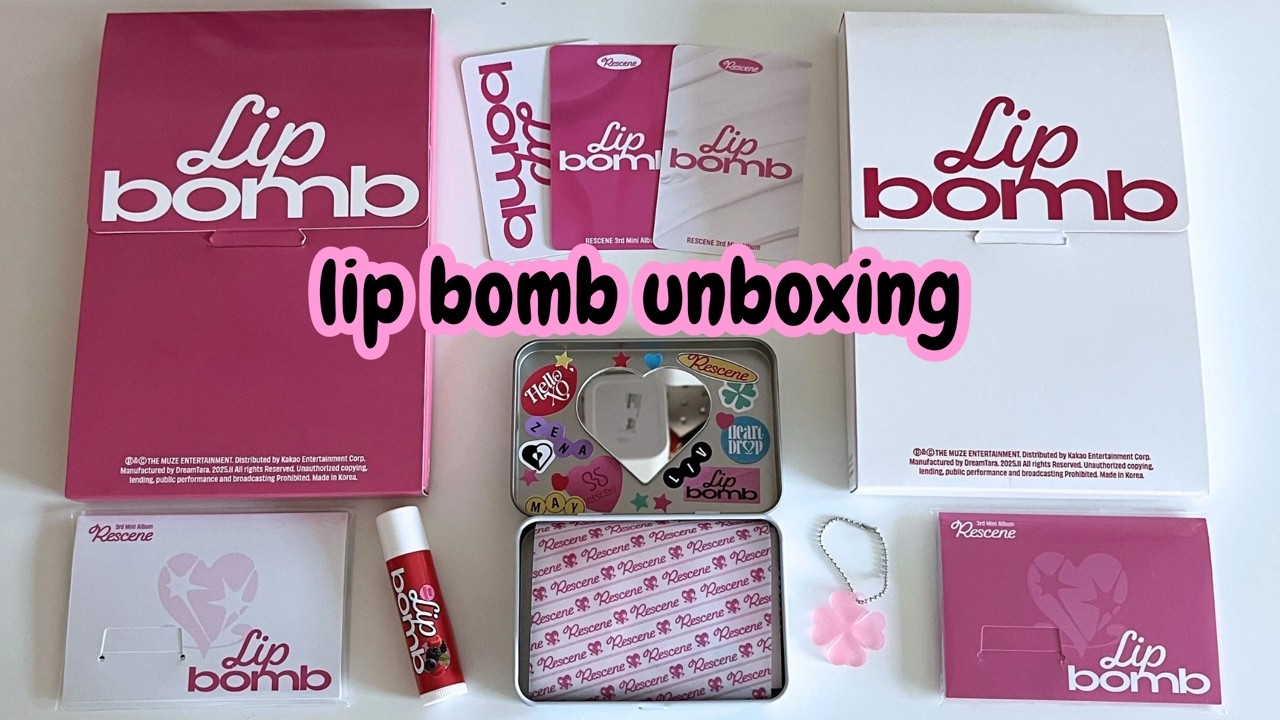 Распаковка помады Rescene Lip Bomb