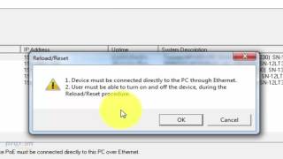 Tsunami® QB/MP 800 Series reset procedures screenshot 4