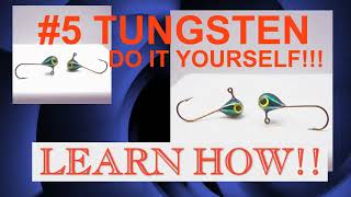 EASY! How To MAKE EPOXY RESIN Tungsten JIGS
